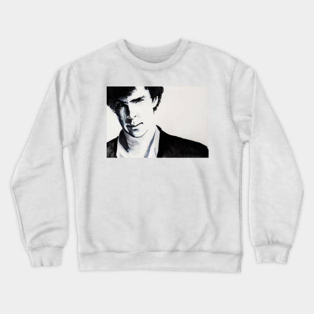 Benedict Cumberbatch Crewneck Sweatshirt by kovacsannabrigi